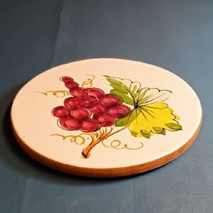 Pier 1 Handpainted Ceramic Piece